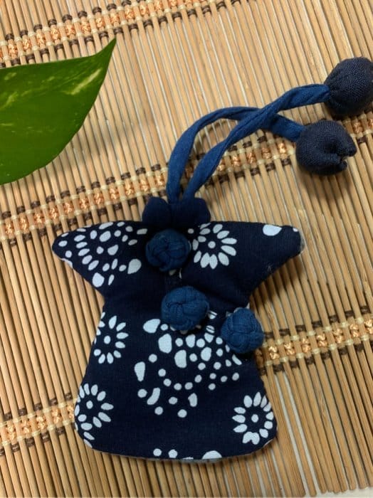 藍染鑰匙包~需預訂