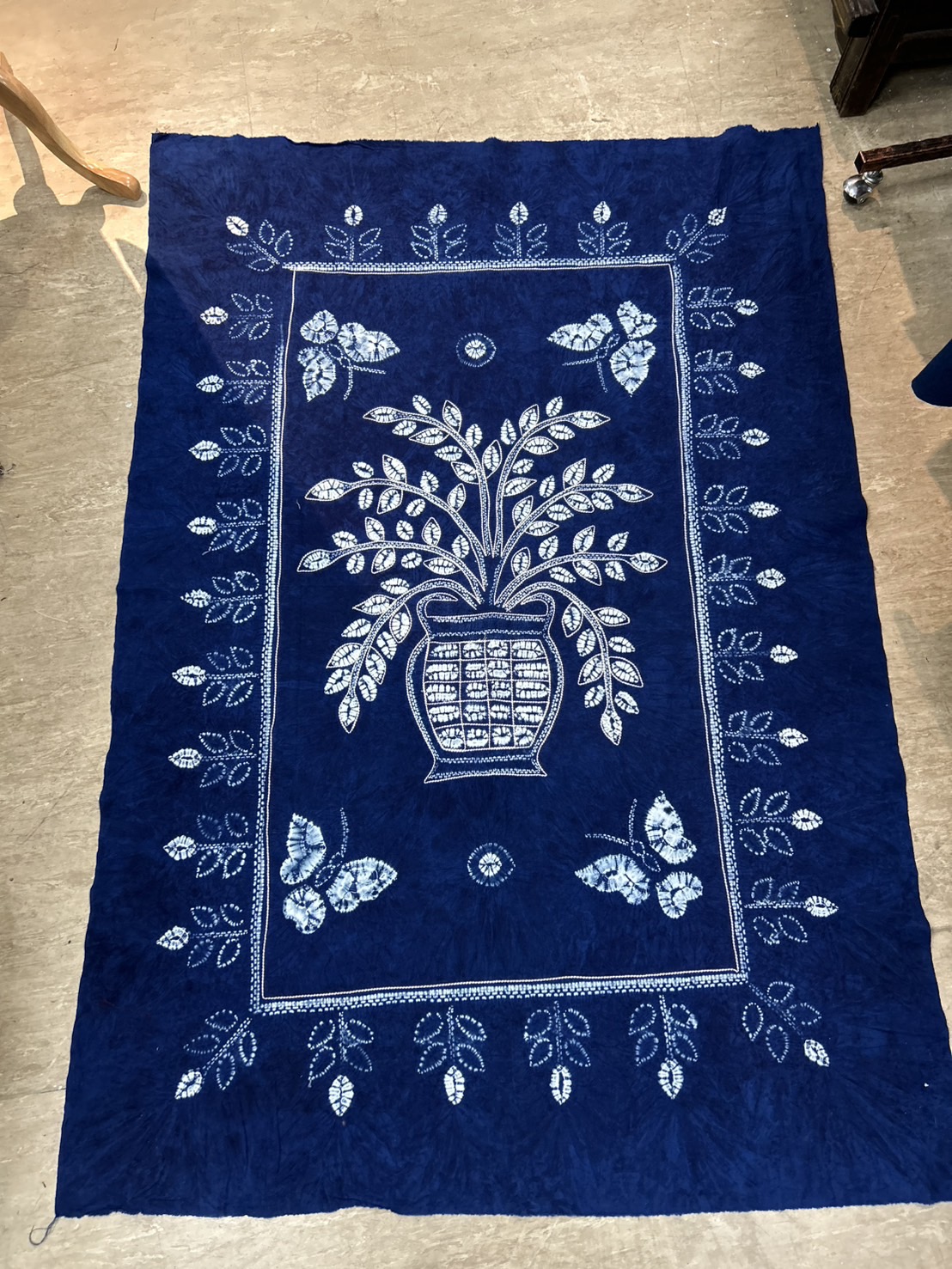 扎染平安豐盛方巾161*113CM