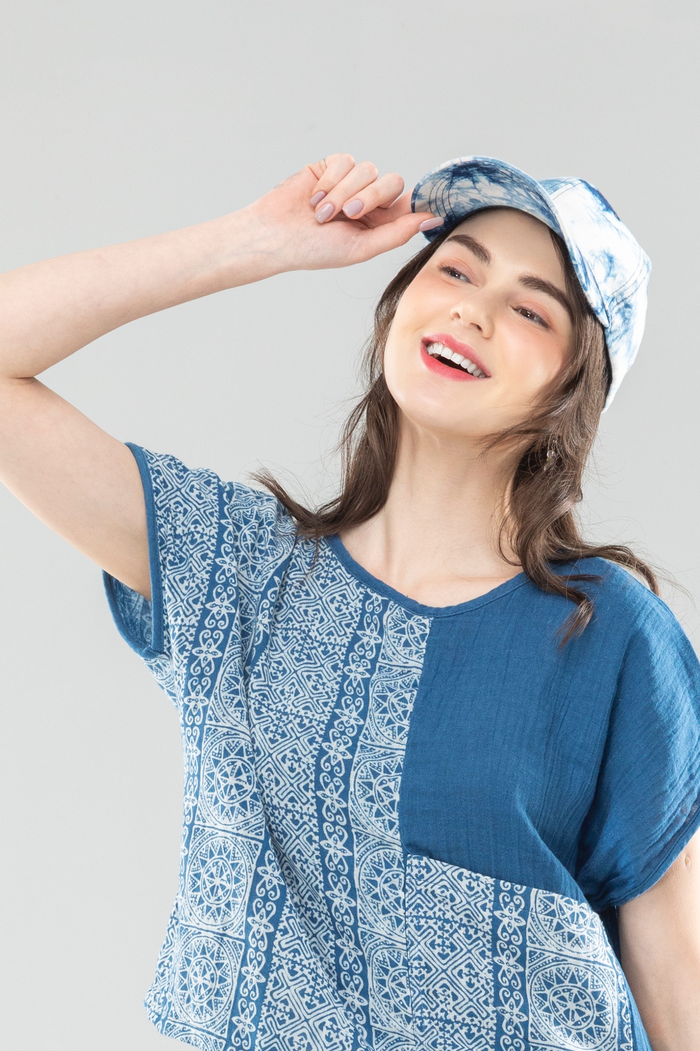 雲染棒球帽～可調整大小