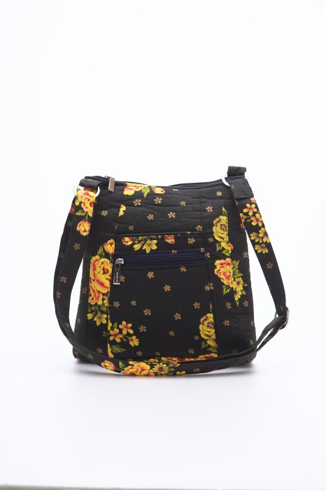 黑牡丹側背包～帶長可調