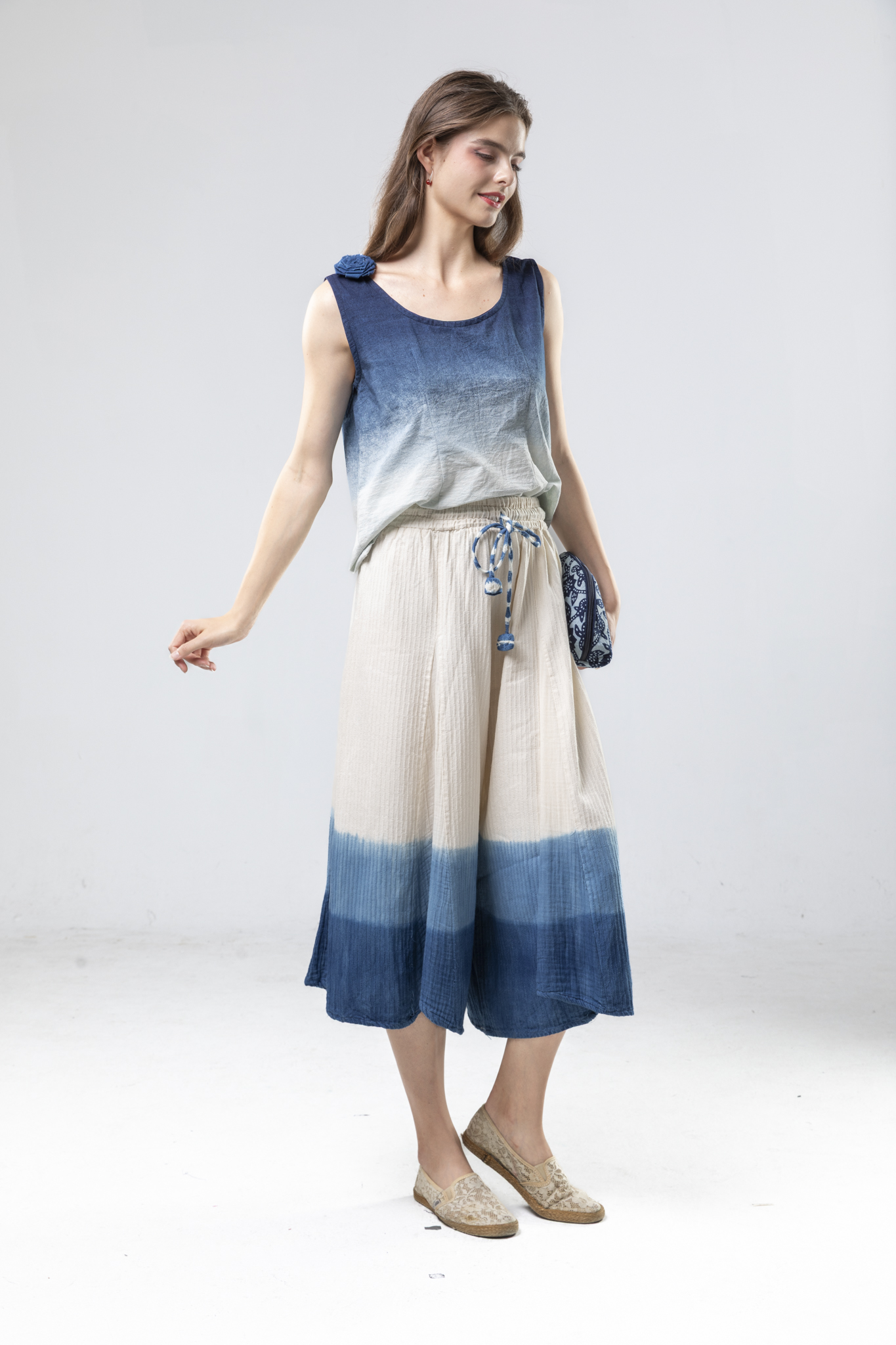 漸層染無袖背心